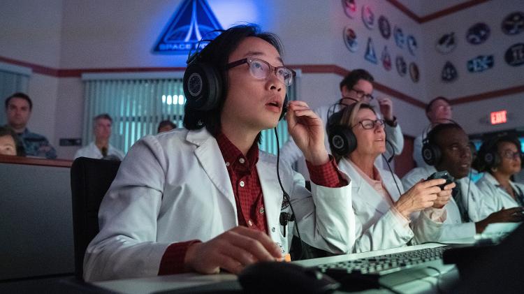 Jimmy O. Yang em cena de 'Space Force', série da Netflix - Divulgação/Netflix - Divulgação/Netflix