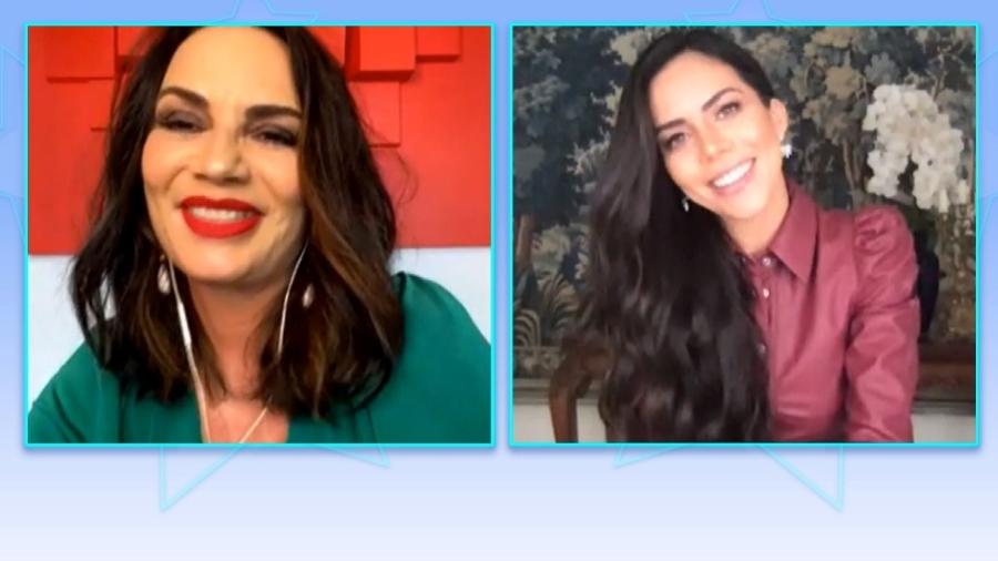 Luiza Brunet dá entrevista ao Sensacional, da RedeTV! - Reprodução/Globoplay
