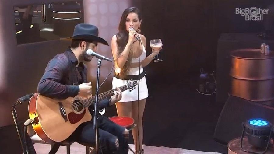 BBB 21: Rodolffo e Juliette cantam juntos em festa na casa - Reprodução/Globoplay