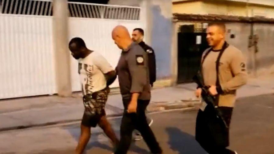 Polícia efetua prisão de homem condenado, em 2012, por matar a esposa - Reprodução/TV Globo