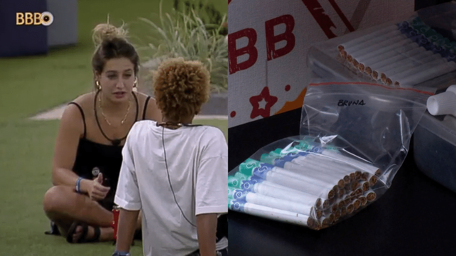 BBB 23: Bruna Griphao admite pegar cigarros de outros participantes - Reprodução/Globo