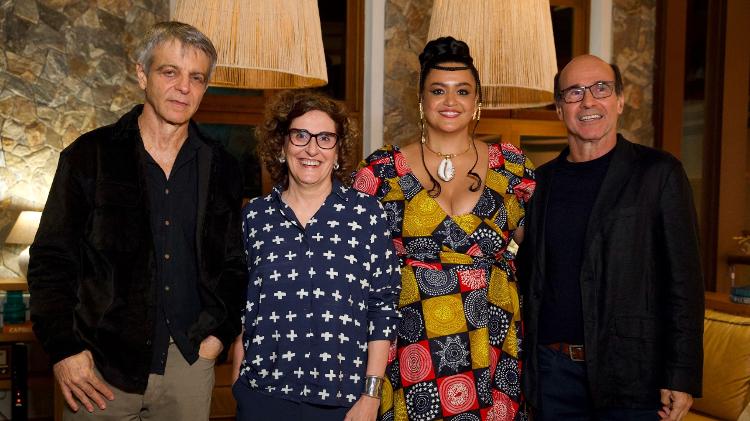 Sergio Goldenberg, Mariana Mesquista, Dione Carlos e George Moura Sergio Goldenberg, Mariana Mesquista, Dione Carlos e George Moura