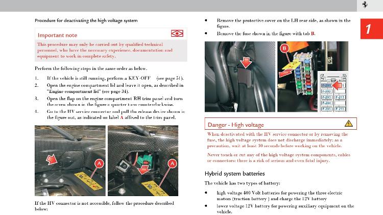 Manual do carro reforça dificuldade dos procedimentos e importância de profissional qualificado
