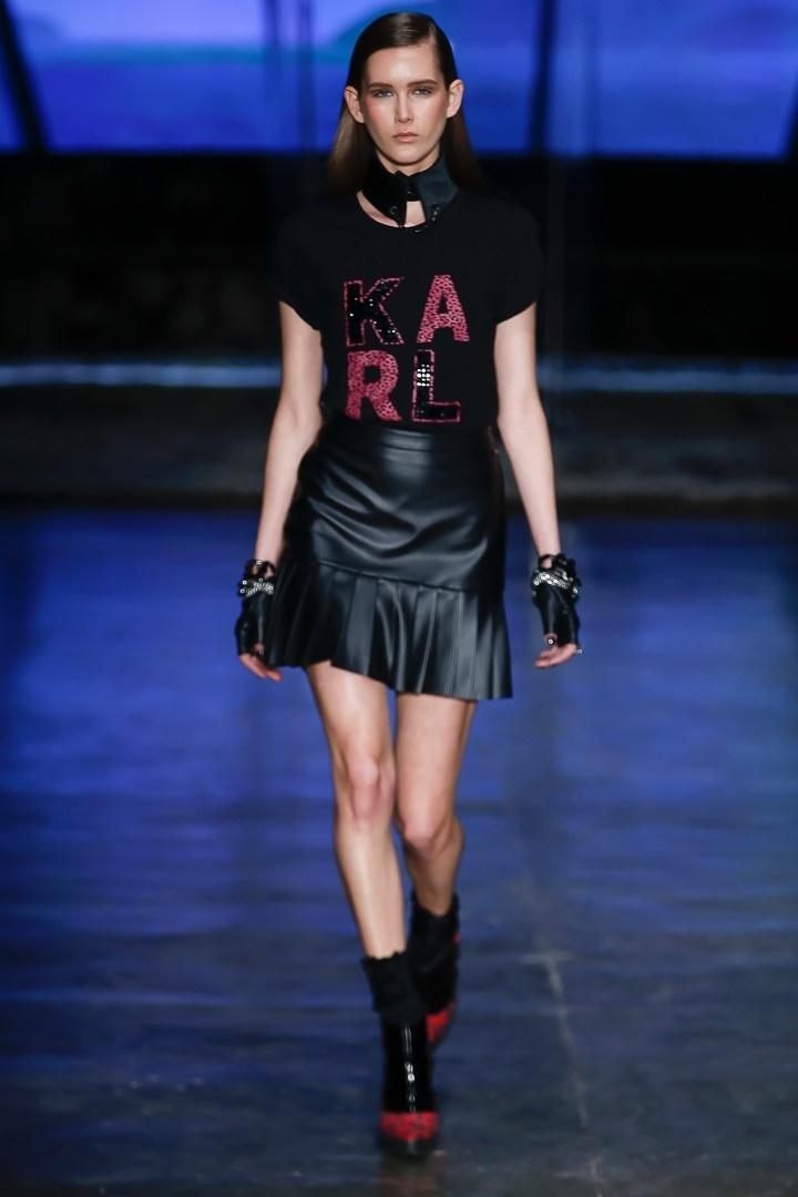 Karl Lagerfeld for Riachuelo desfila coleção na SPFW N41 - Alexandre Schneider/UOL