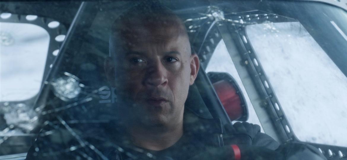 Vin Diesel em cena de "Velozes e Furiosos 8" - Divulgação