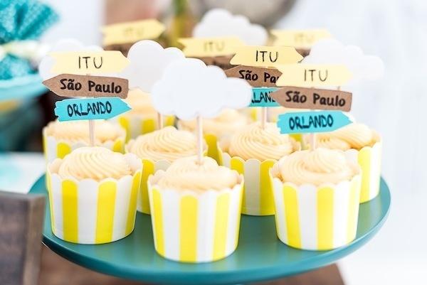 cupcakes da festa de Ana Hickman - Juliana Laporta