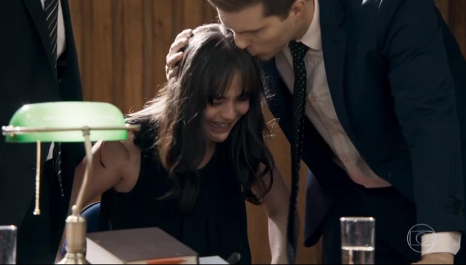 O julgamento do delegado Vinícius registrou o pico de audiência de "O Outro Lado do Paraíso" - Reprodução/TV Globo