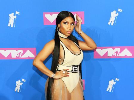 A rapper Nicki Minaj no VMA 2018 - Getty Images