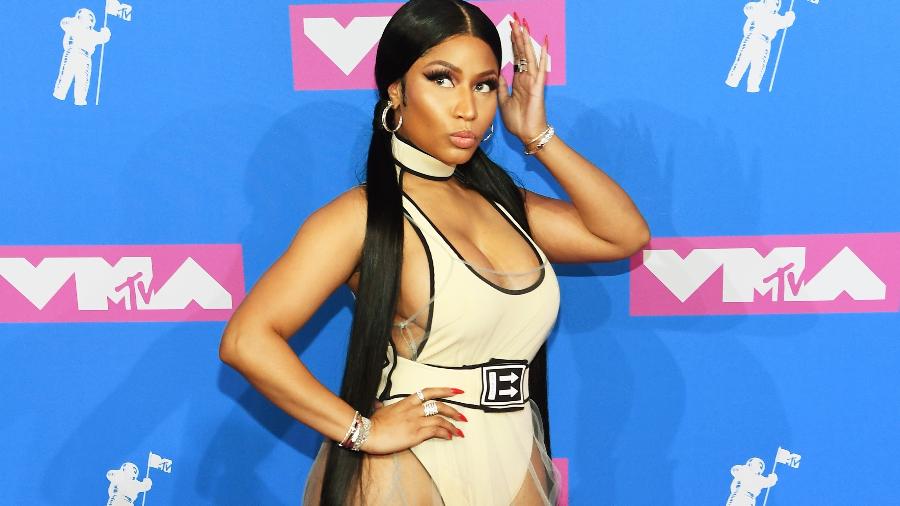 A rapper Nicki Minaj no VMA 2018 - Getty Images