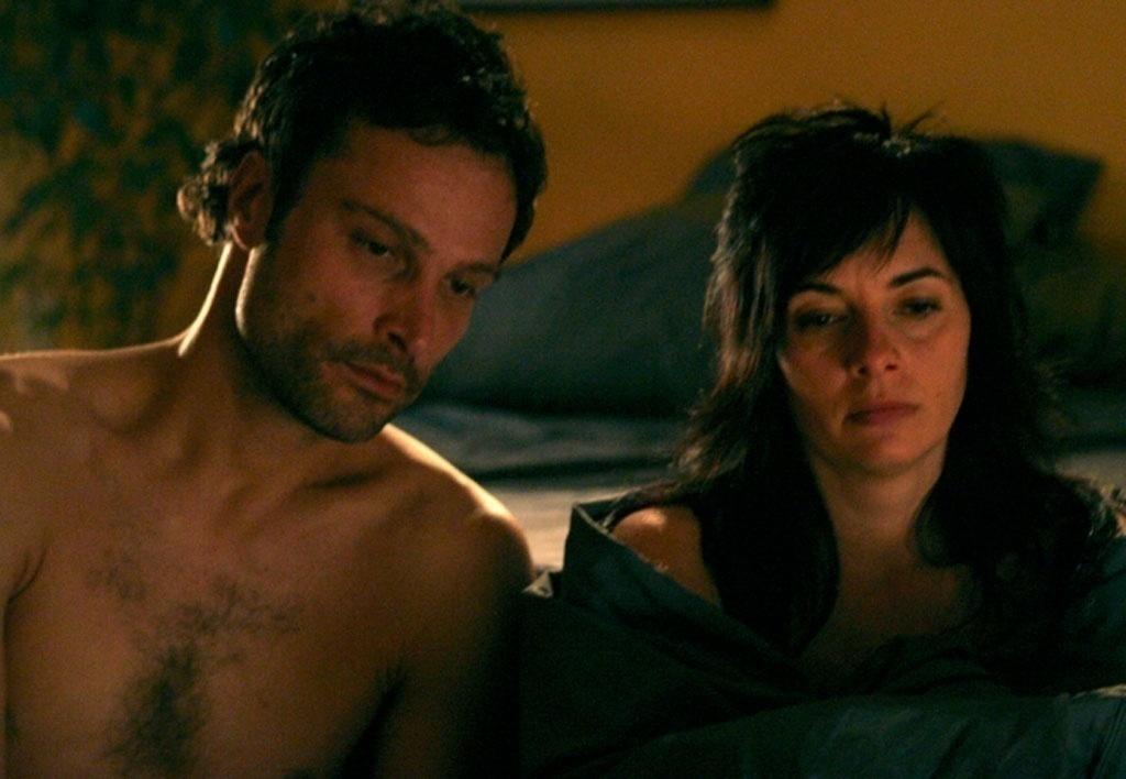 Valérie Cantin e Marc Thibaudeau em "La coupure" (2006) - Reprodução