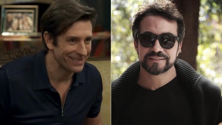 Os padres Luis (Alexandre Barros) e Fábio de Melo - Montagem/UOL/Reprodução/TV Globo/Instagram/pefabiodemelo - Montagem/UOL/Reprodução/TV Globo/Instagram/pefabiodemelo