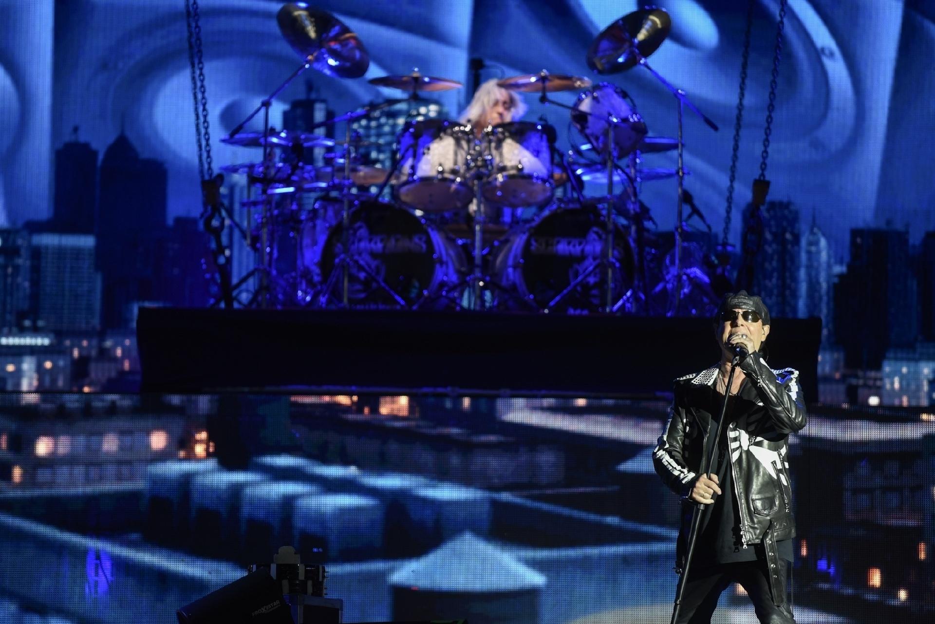 Scorpions se apresentou na noite deste sábado (21) no festival Rockfest, no Allianz Parque - Flavio Moraes/UOL