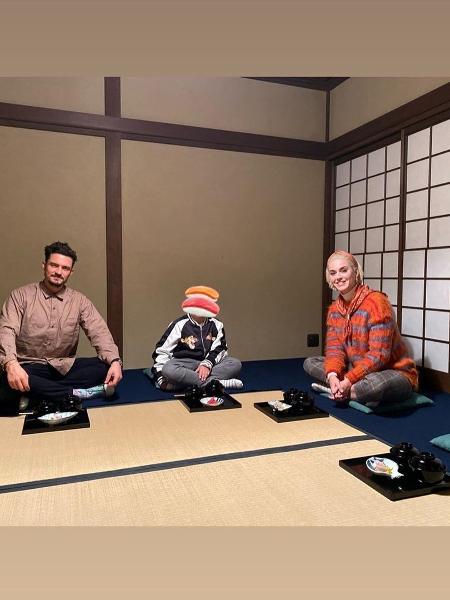 Orlando Bloom e Katy Perry no Japão - Reprodução/Instagram