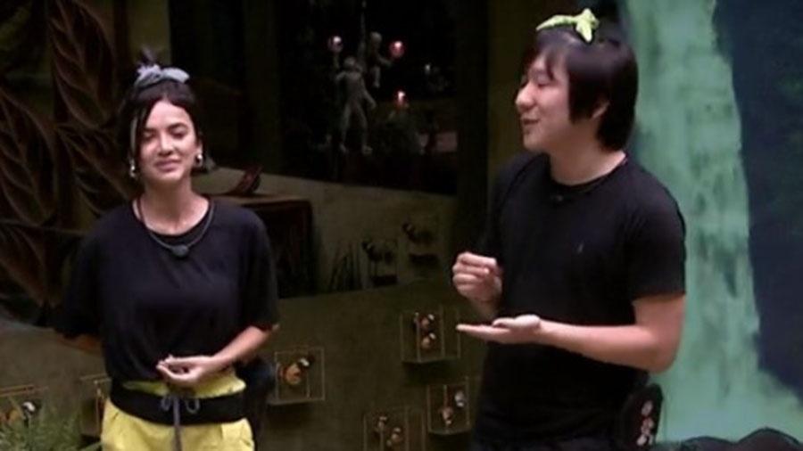 Manu e Pyong "trocam" de lugar no BBB 20 - Reprodução/Globoplay