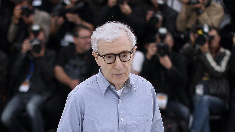 Woody Allen durante o 69° Festival de Cannes - Valery Hache/AFP