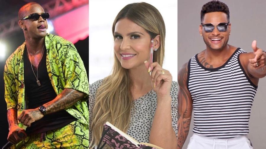 Léo Santana, Aline Barros e Tony Salles farão shows ao vivo na web - Reprodução/ Instagram