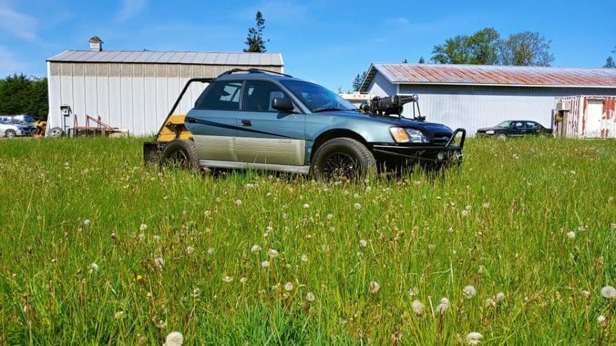 Americano transforma perua Subaru Outback em caminhonete - Reprodução