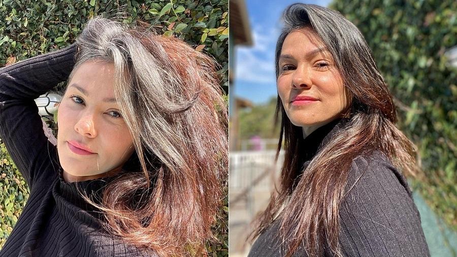 Suzana Alves fala de transição para cabelos grisalhos - Reprodução/Instagram