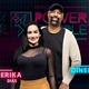 Denei y Erika Dias en Power Couple - Edu Moraes / RecordTV