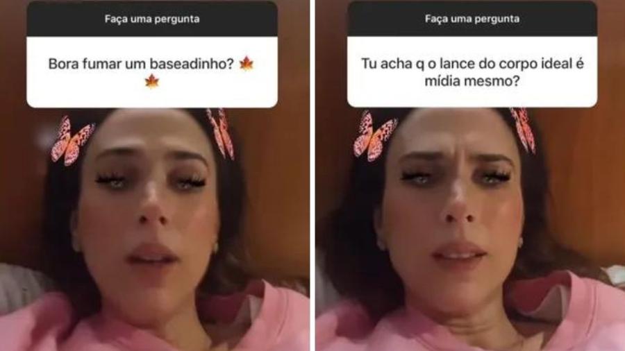 Tata Werneck abre caixinha de perguntas para interagir com seguidores - Reprodução/Instagram