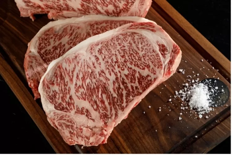 O Wagyu vencedor é o "Akune Gold", um corte de classificação A4 da Starzen Co. - Divulgação/World Steak Challenge - Divulgação/World Steak Challenge