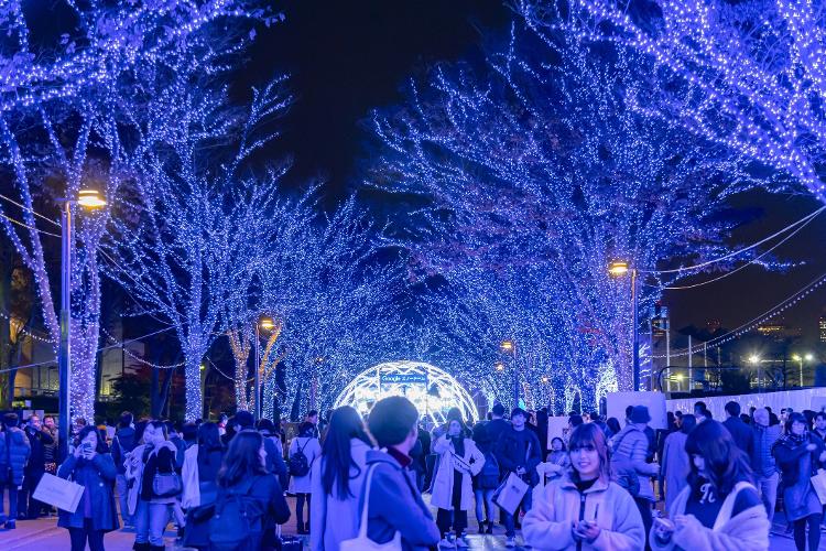 Shibuya Blue Cave, em Tóquio, no Japão