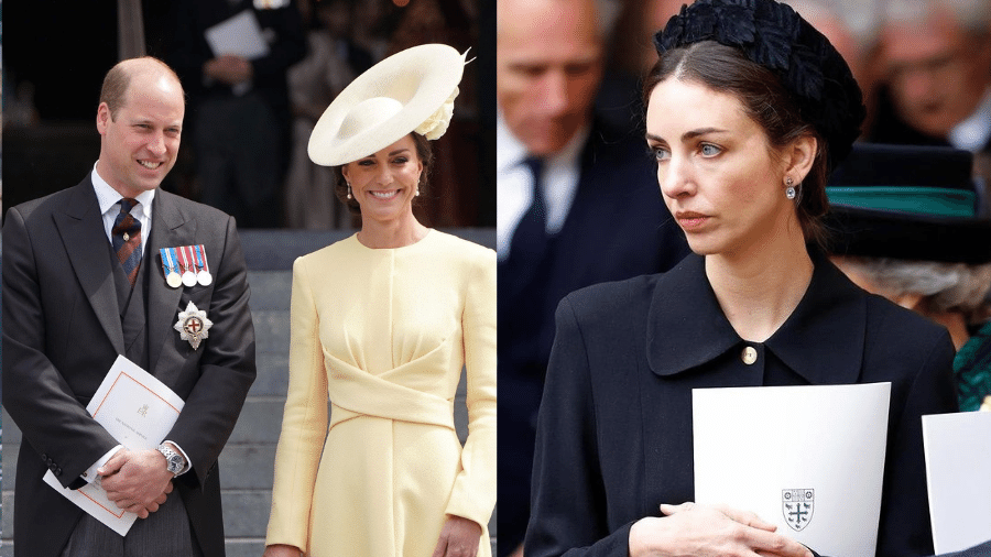 Príncipe William, Kate Middleton e Lady Rose Hanbury
