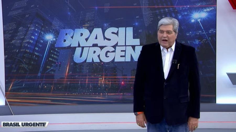 Datena retorna ao comando do Brasil Urgente após duas cirurgias