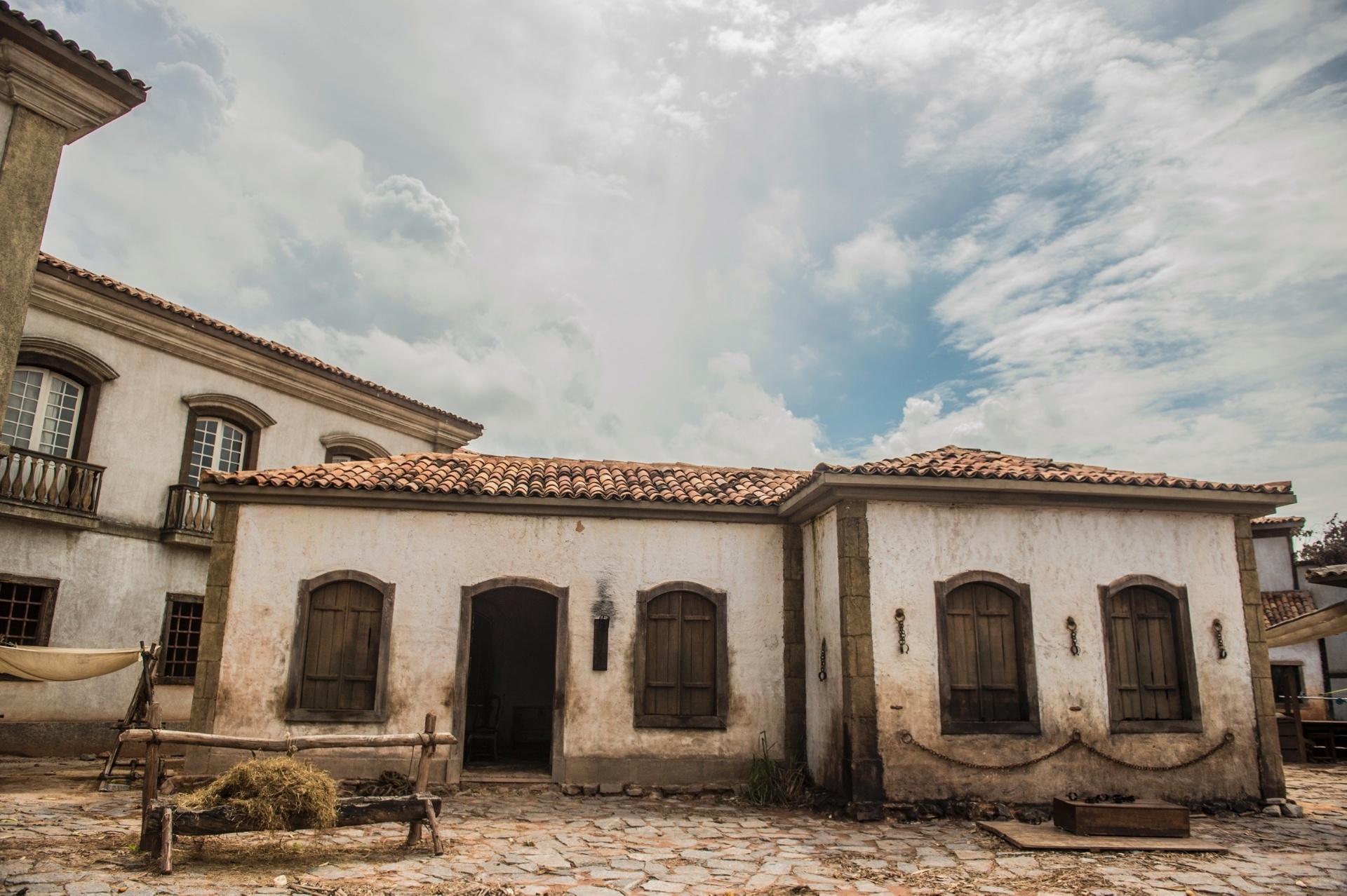 Cidade cenográfica de "Liberdade, Liberdade" - João Cotta/TV Globo