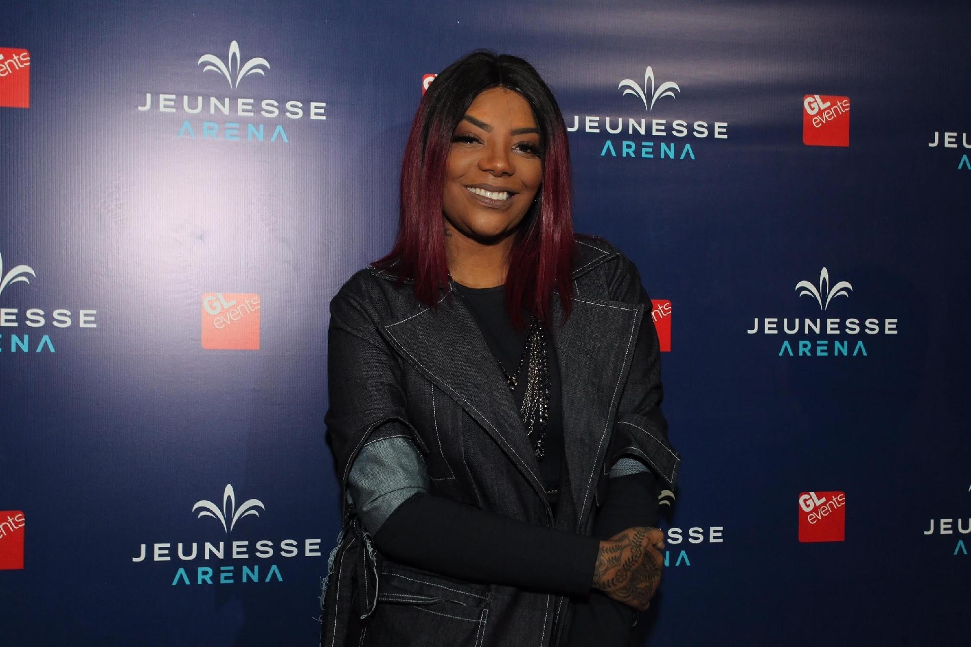 Com visual comportado, Ludmilla vai ao show de Ariana Grande nesta quinta-feira (29), na Jeunesse Arena, no Rio de Janeiro - Marcello Sá Barretto/AgNews