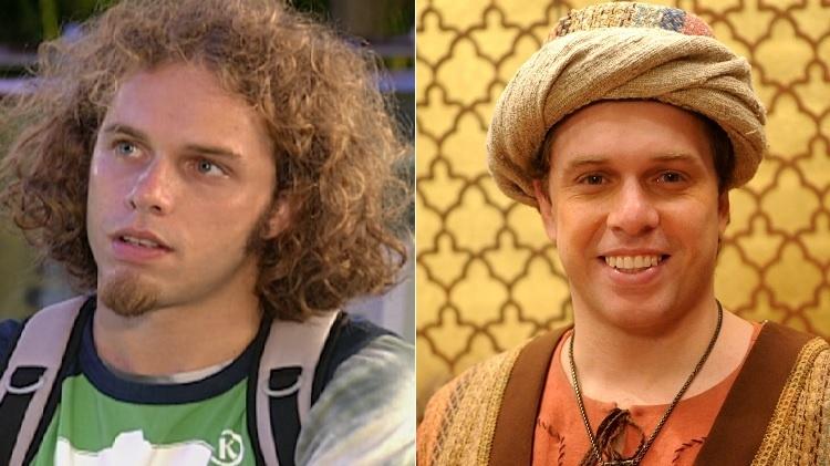 João Velho em "Malhação" (2004) e "O Rico e Lázaro" - Montagem/Reprodução/TV Globo/Munir Chatack/Record - Montagem/Reprodução/TV Globo/Munir Chatack/Record