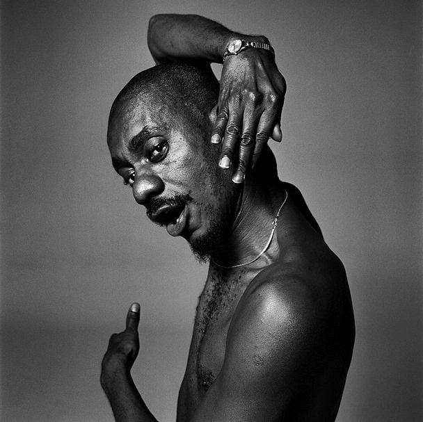 Luiz Melodia nos anos 1990, em clique do fotógtrafo Bob Wolfenson - Bob Wolfenson/Divulgação