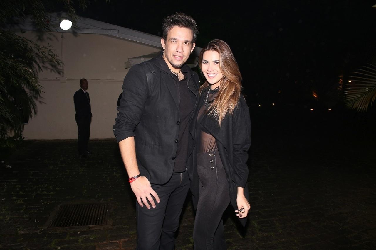 Kiko do KLB e a namorada Francine Pantaleão - Deividi Correa/Ag.News