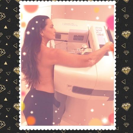 Luiza Brunet faz mamografia - Reprodução/Instagram