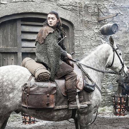 Maisie Williams como Arya Stark em "Game of Thrones" - Divulgação