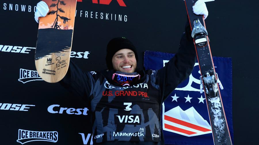 O esquiador americano Gus Kenworthy, uma das vozes do Orgulho LGBT na Olimpíada de Inverno - Getty Images