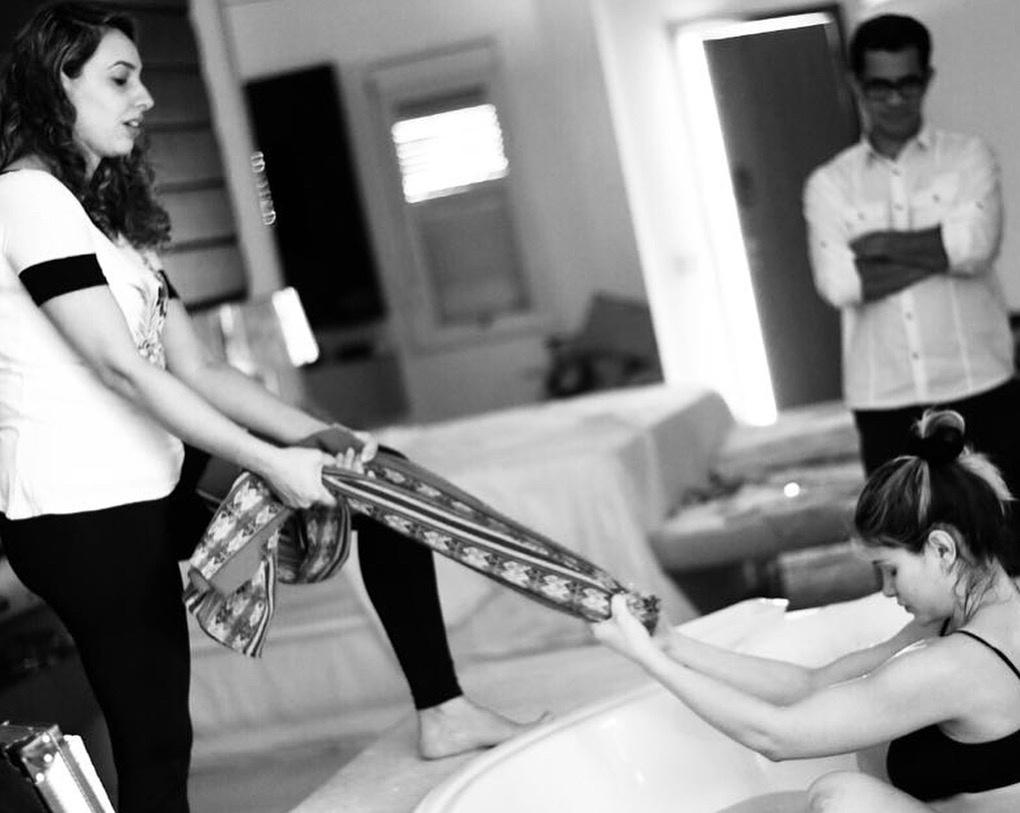 Andressa Suita mostra o parto humanizado de seu segundo filho - Reprodução/Instagram