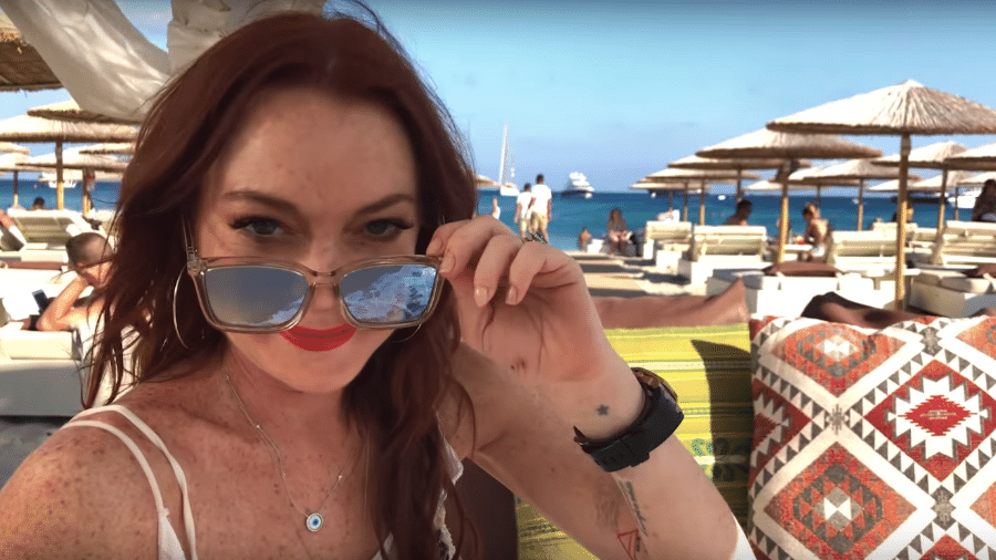 Lindsay Lohan em seu reality show da MTV - Reprodução/Youtube