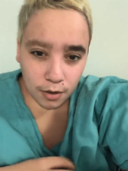 MC Pikachu fez vídeos em hospital durante sessão de quimioterapia - Instagram/Reprodução