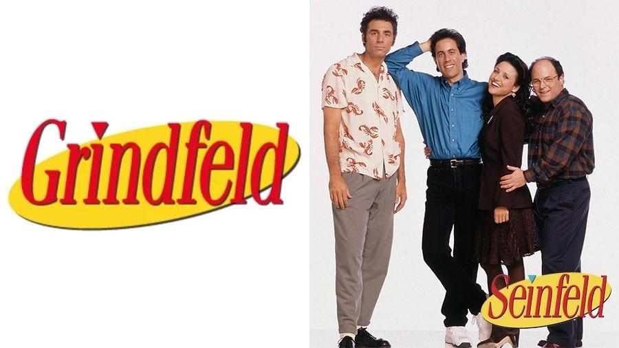 Seinfeld e Grindfeld - Arte UOL e Divulgação