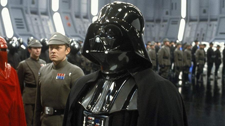 Darth Vader em cena de "Star Wars: O Retorno de Jedi" (1983) - Divulgação