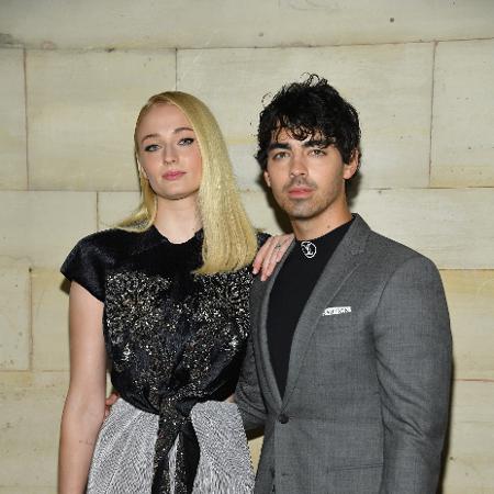 Sophie Turner, de "Game of Thrones, e o namorado, Joe Jonas - Getty Images