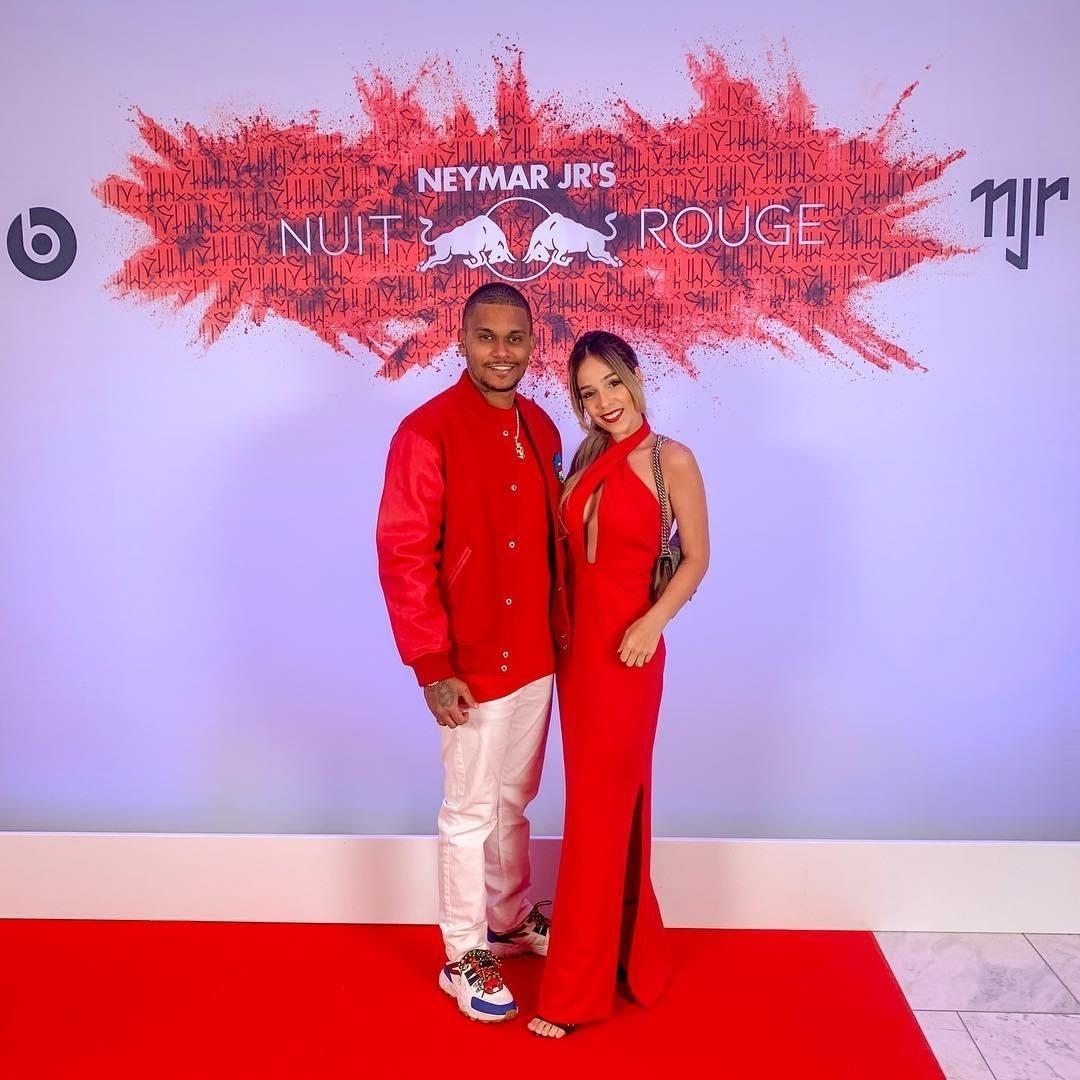 Bianca Coimbra e Christian Guedes chegaram cedo à festa de Neymar no Pavillon Gabriel - Reprodução/Instagram/@bcoimbra