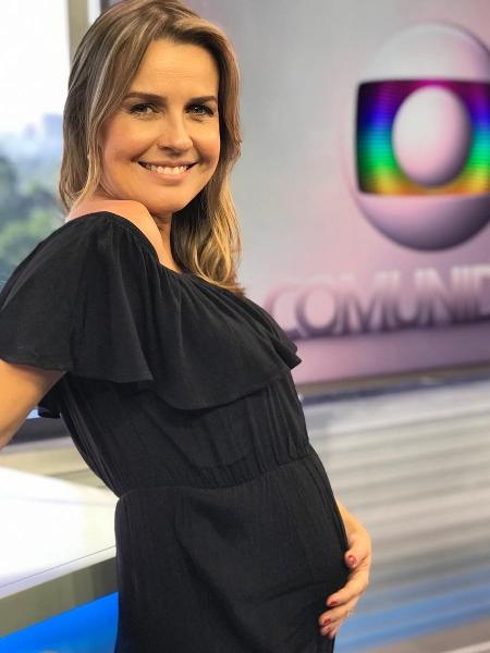 Repórter da Globo se emociona antes de sair para licença-maternidade - Reprodução/Instagram