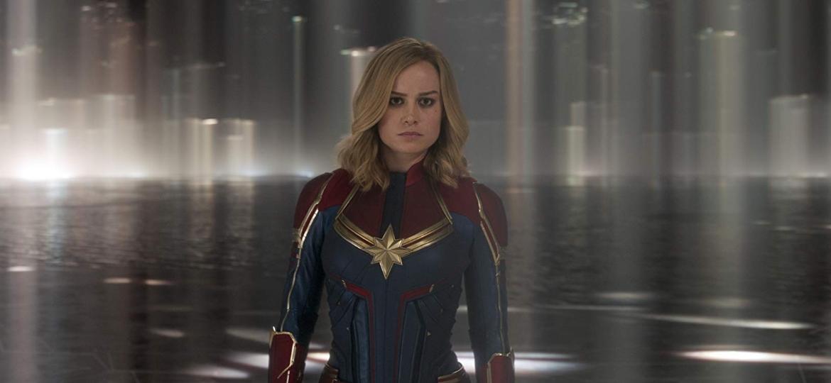 Brie Larson em "Capitã Marvel" - Divulgação