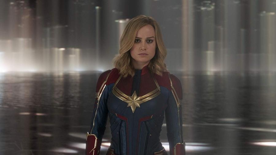 Brie Larson em "Capitã Marvel" - Divulgação