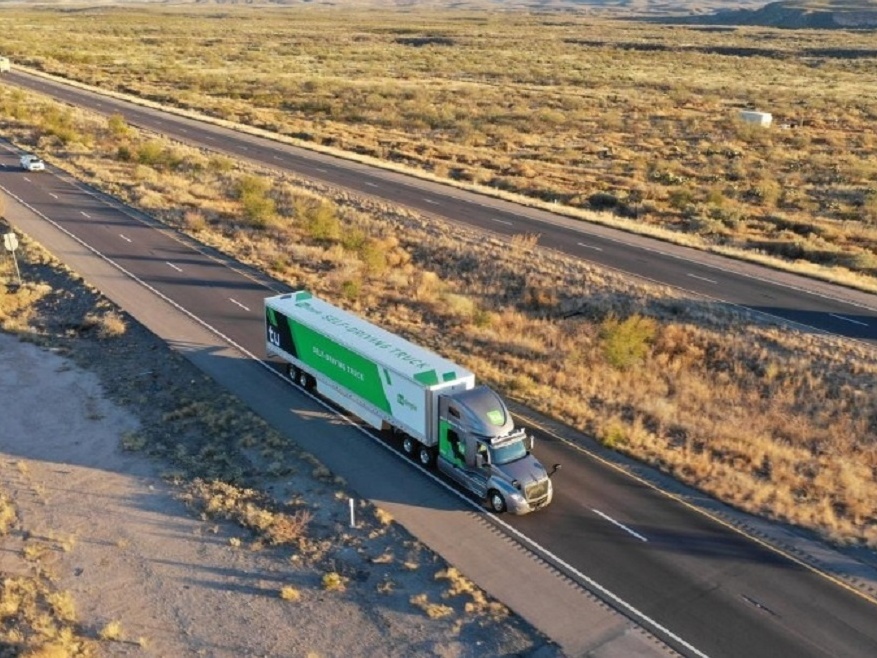 Os benefícios e desafios do transporte autônomo de carga