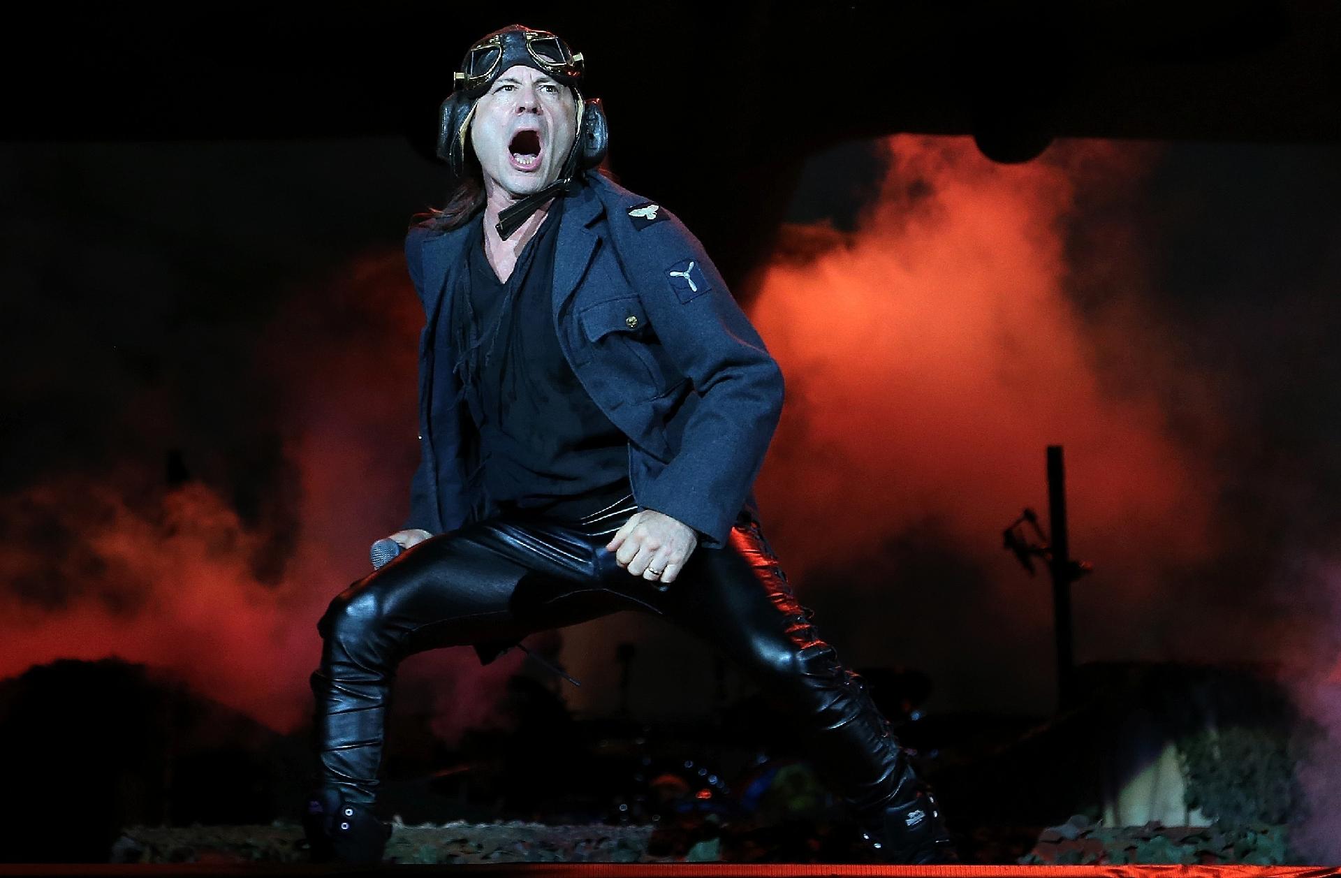 Iron Maiden é a penúltima banda a se apresentar no quinto dia do Rock in Rio - Wilton Júnior/Estadão Conteúdo
