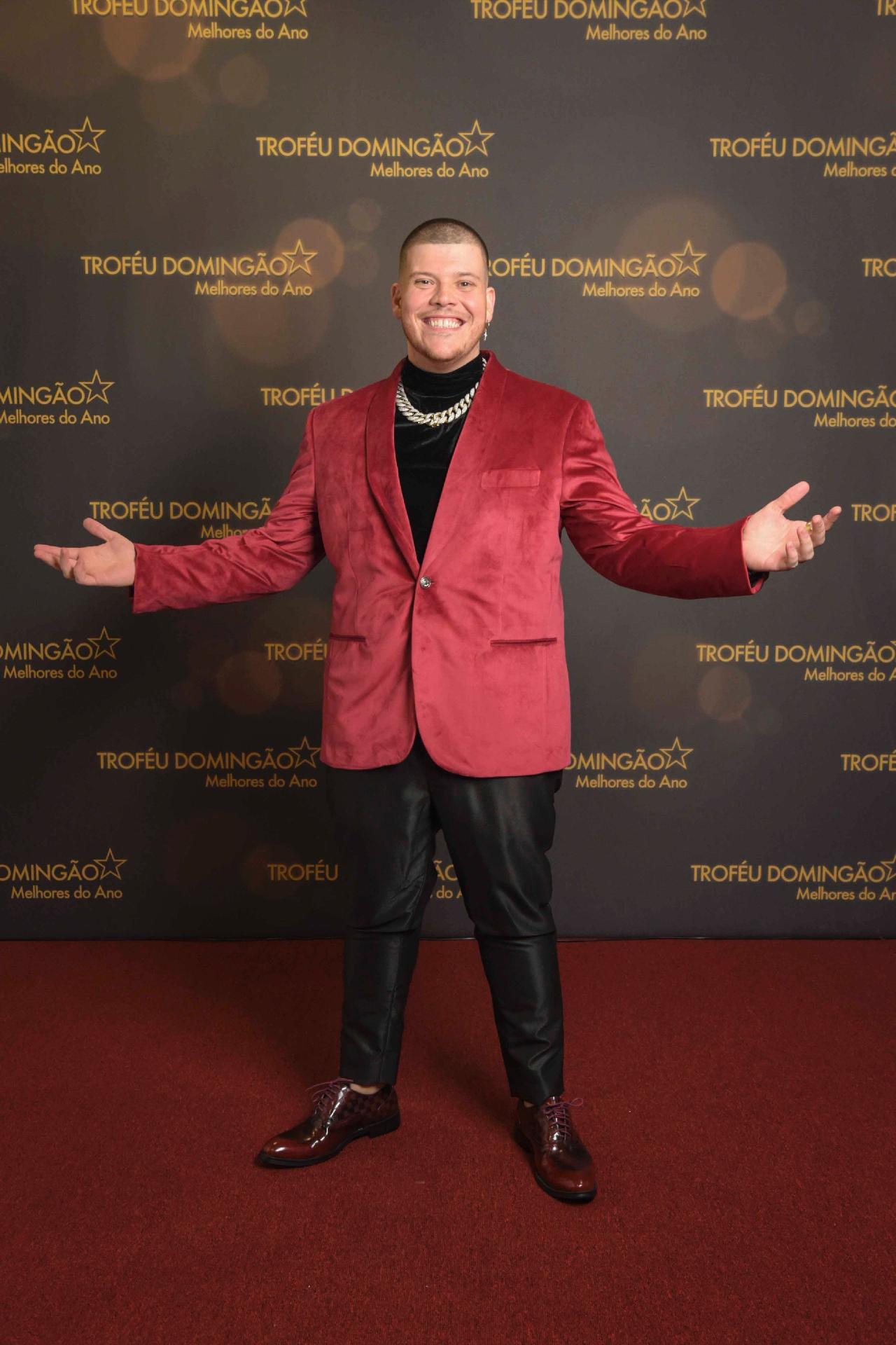 Ferrugem concorre na categoria "Cantor" no Troféu Domingão - Melhores do Ano 2019 - Divulgação/TV Globo