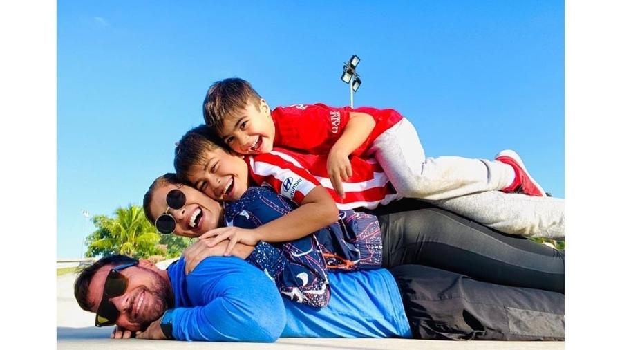 Juliana Paes comemora em família o período de férias dos filhos - Reprodução/Instagram